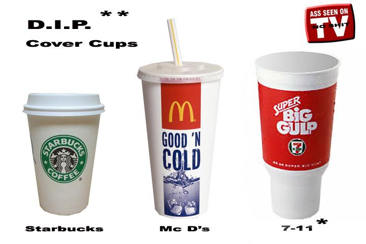 D.I.P. (Drinkin' in Public) Cover Up Containers